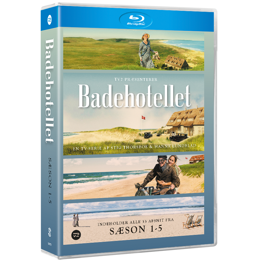 Badehotellet Sæson 1-5 Boks BD