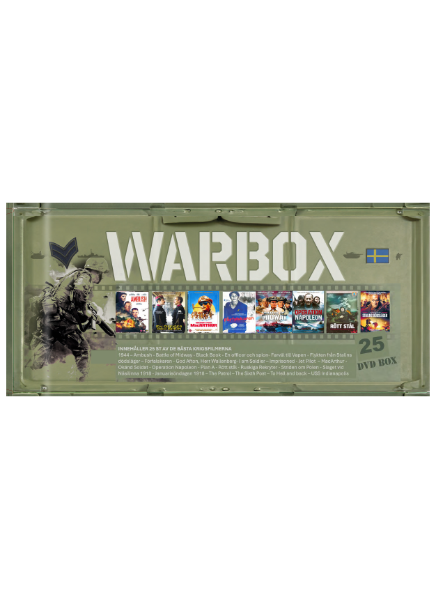 Krigsbox - Spelfilmer - DVD