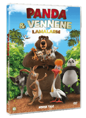 Panda Og Vennene - Lamalarm - DVD