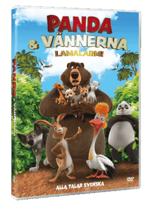 Panda Og Vännerna - Lamalarm - DVD