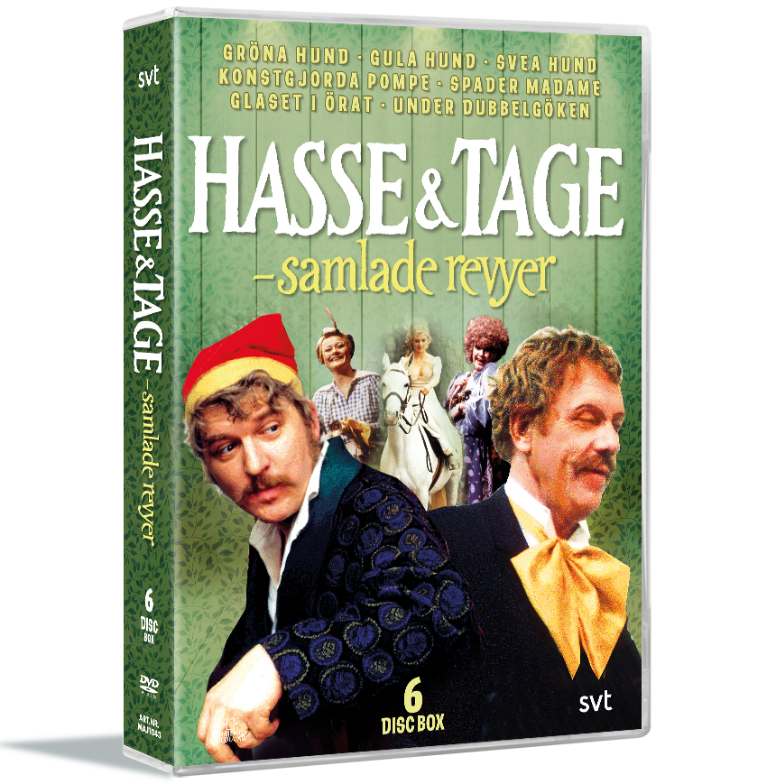 Hase Og Tage Revyer - DVD