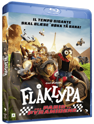 Flåklypa Fra Paris Til Pyramiderne - Blu-Ray