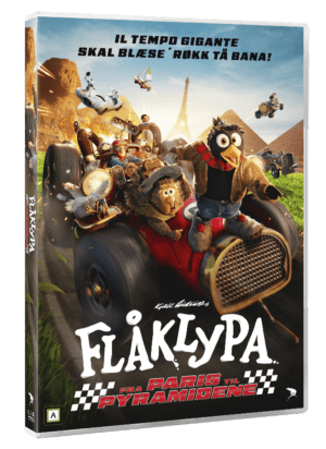 Flåklypa Fra Paris Til Pyramiderne - DVD