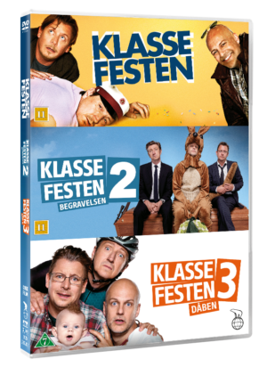 Klassefesten 1-3 Boks - DVD