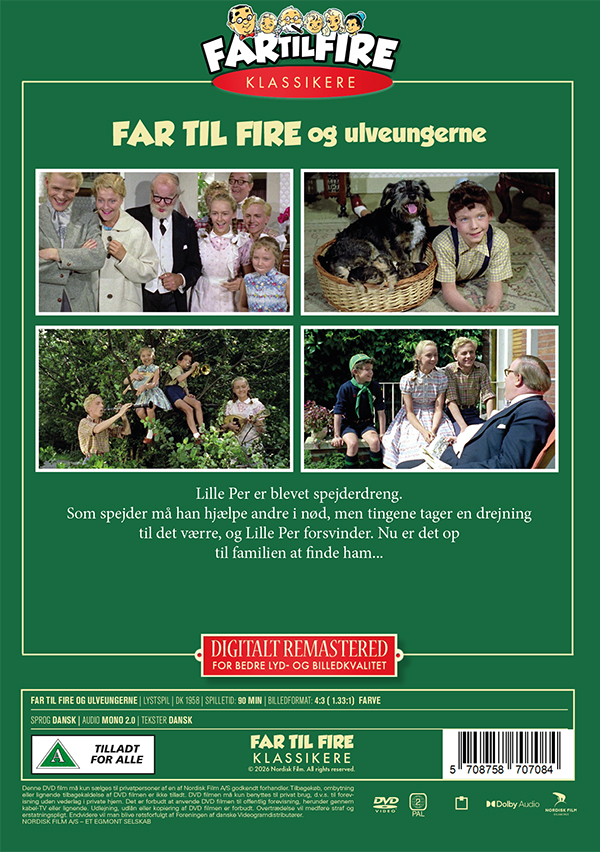 FAR TIL FIRE OG ULVEUNGERNE - DVD - Image 2